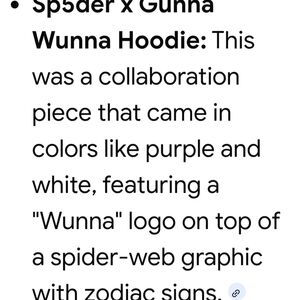 Sp5der x Gunna Wunna Hoodie